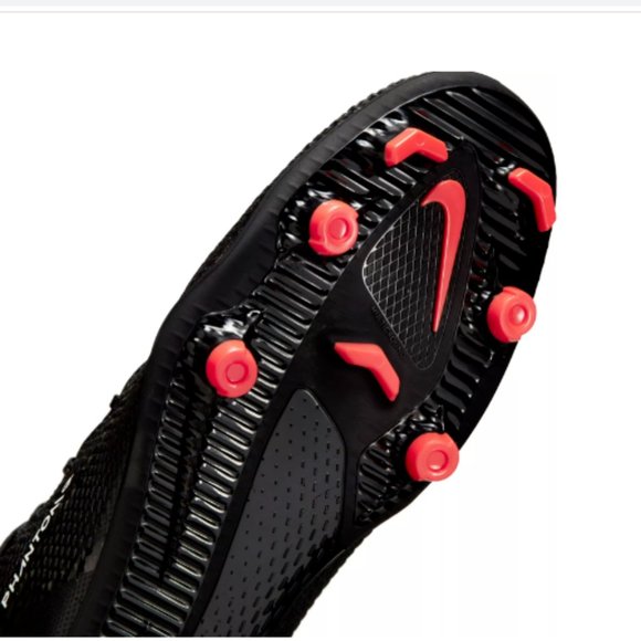 NIKE PHANTOM GT CLUB BLACK SOCCER CLEATS Men's Size 9 NEW - Picture 8 of 16